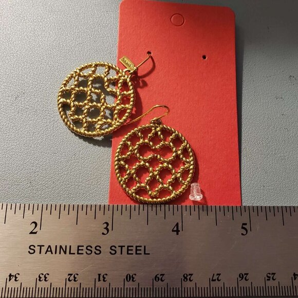 Coach Miranda Rope Art Disc Earrings - Picture 3 of 4